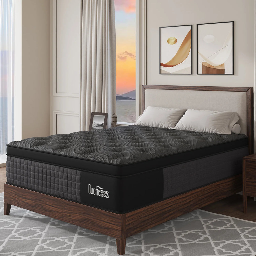 10"12"14"Twin, Full, Queen, King Size Gel Memory Foam Pocket Spring Hydird Mattress In A Box, Medium Firm