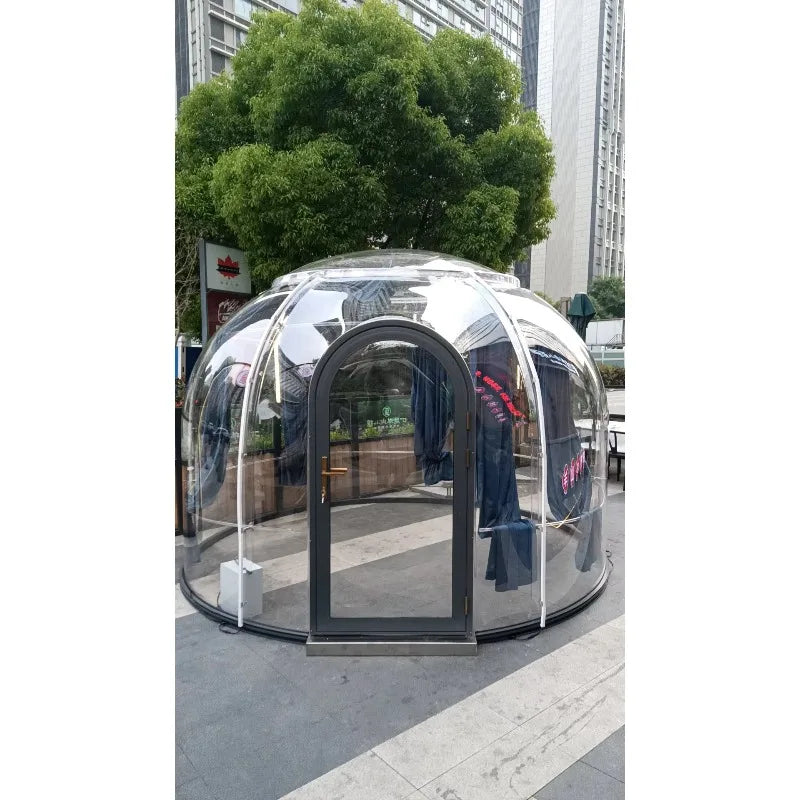 Contemporary Outdoor Bubble Dome Room,