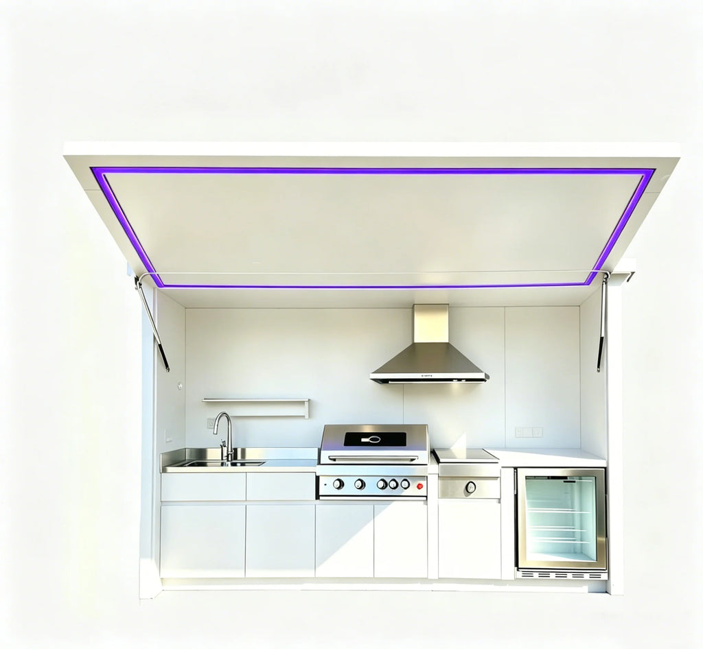 Full Equipped Modular Outdoor Cooking Cabinet