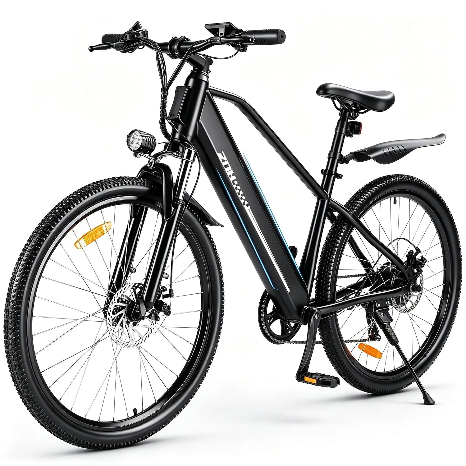 Electric Bike for Adults, 1000W Peak Motor 25Mph 65 Miles Fat Tire Ebike with 48V 15Ah Removable Battery, 20"/24",