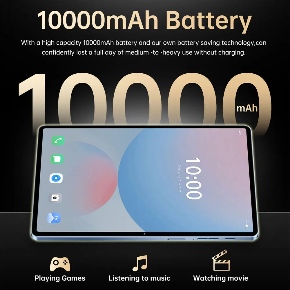 New Pad 25 Pro Tablets, High-end 22GB+2TB Android Tablet PC, Original Global Version 5G Dual SIM WiFi GPS