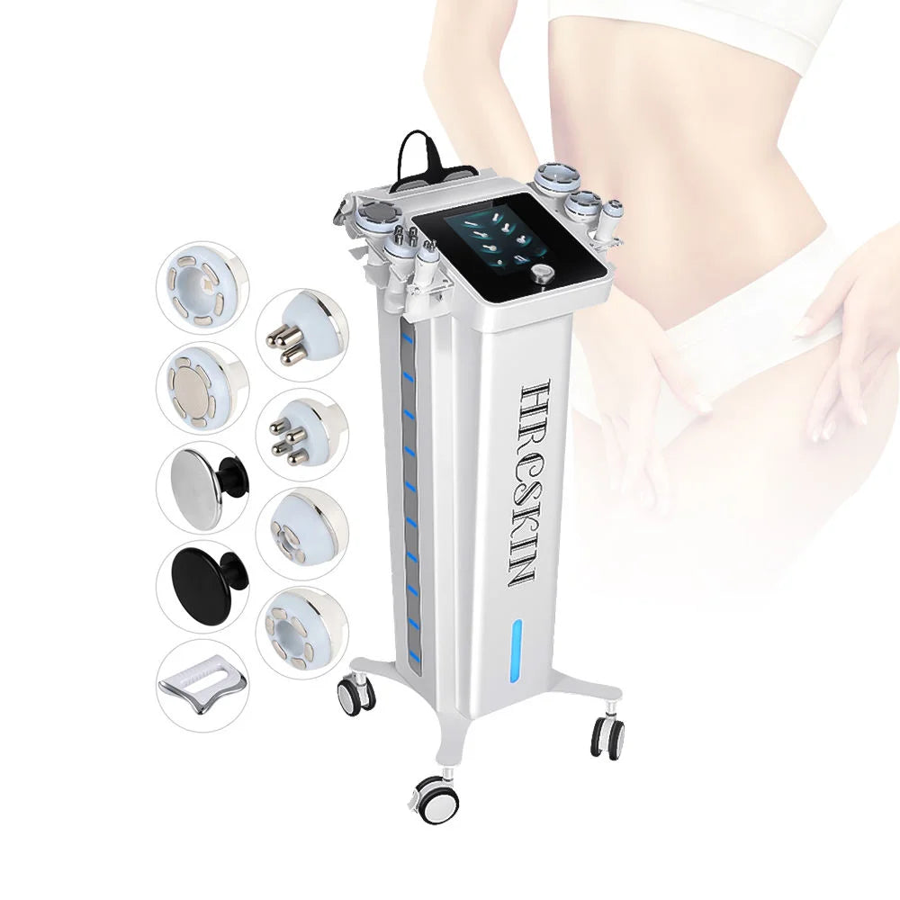 Newest 9 1 RET Cet 40KHz RF Vacuum Fat Reduction Machine Body Slimming Physiotherapy for Facial Face Lifting and Butt Lift