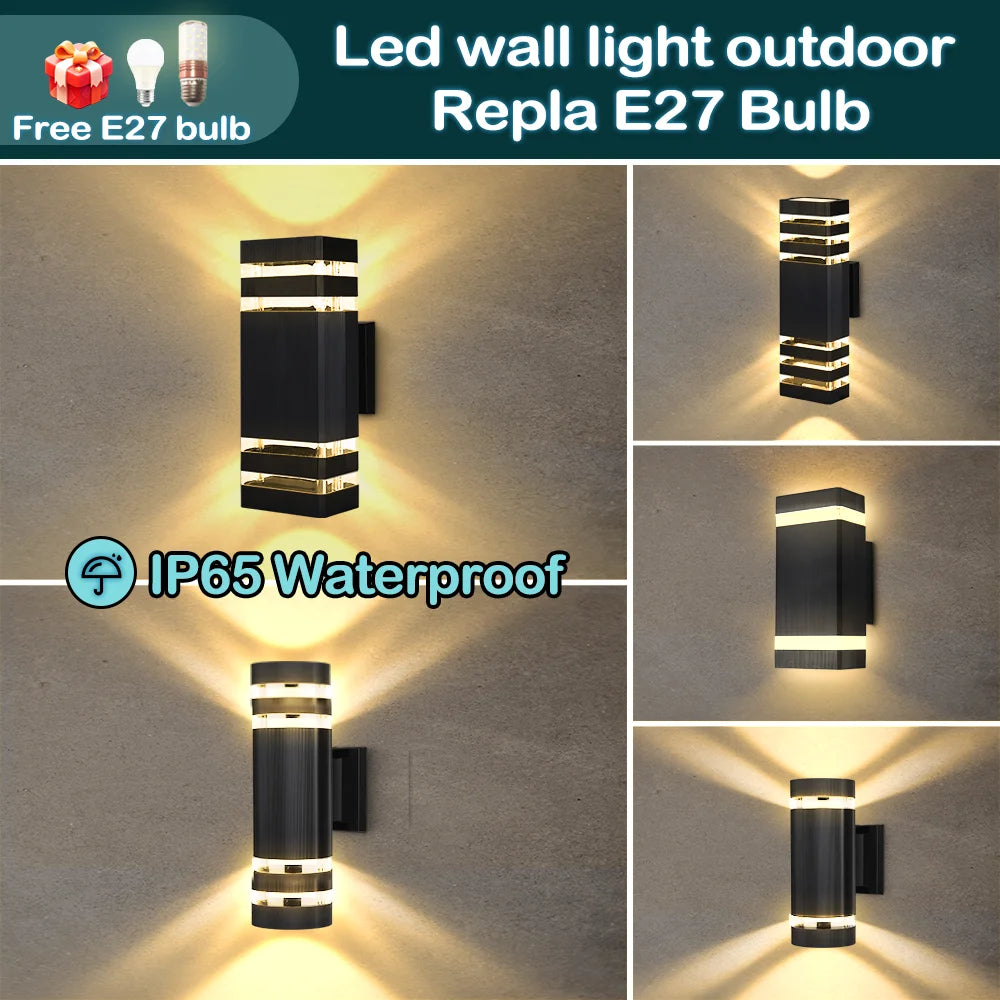 CHUANGYANG Led Outdoor Porch Light/Indoor Wall Light