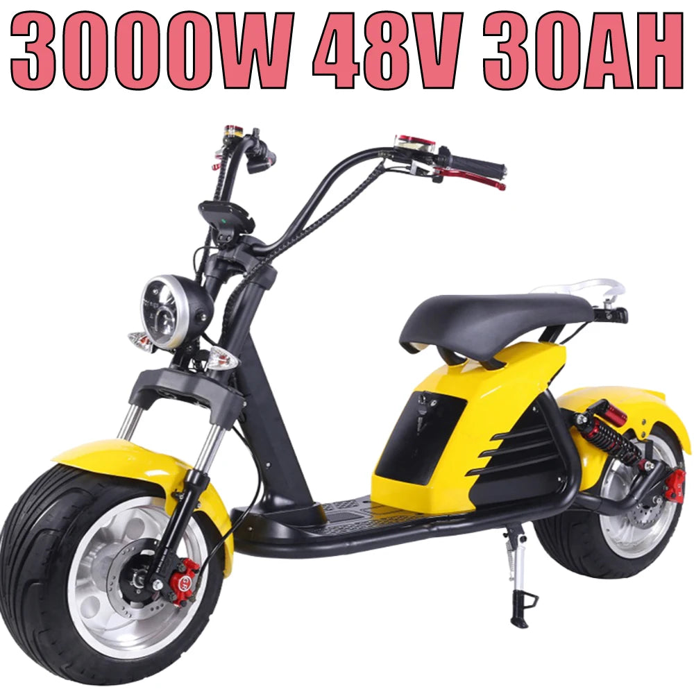 Adult Off-road 3000W60V30AH Electric Fat Tire Mobility Scooter