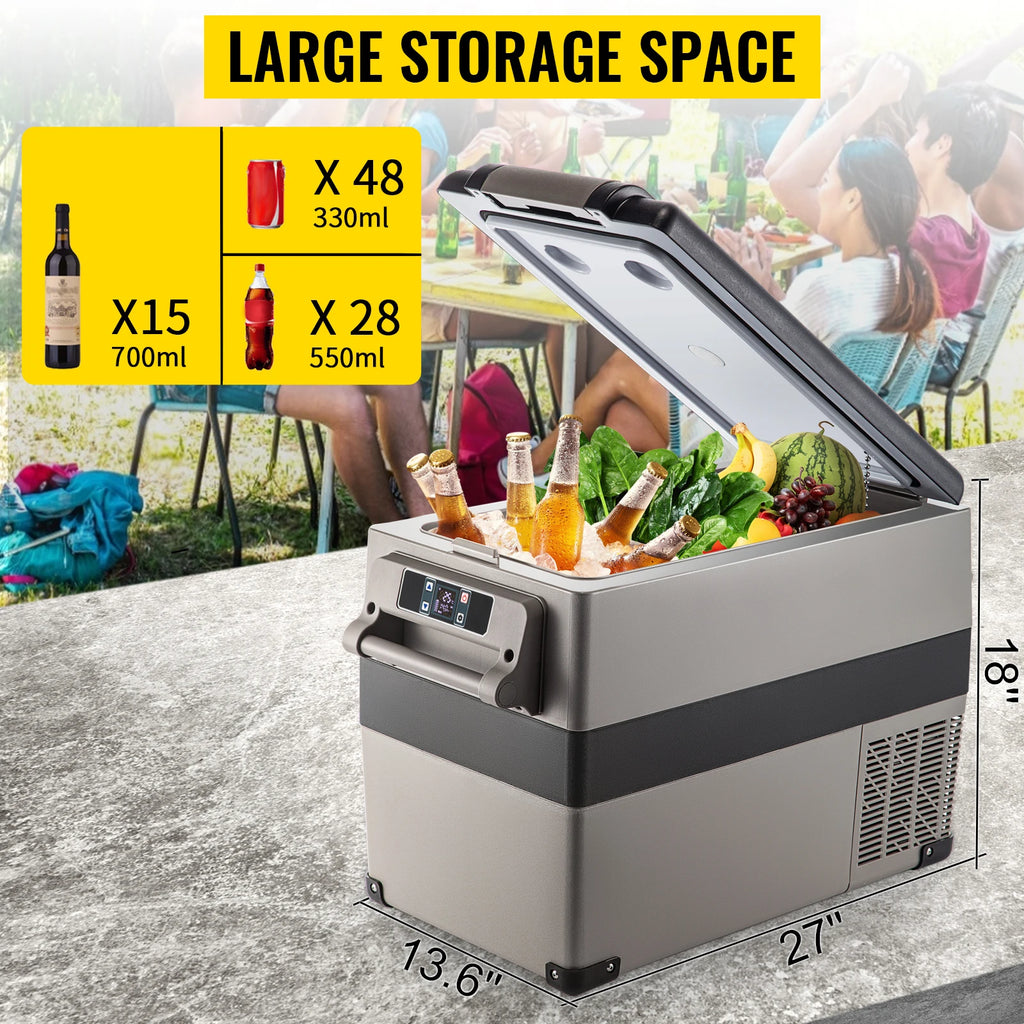 SucceBuy 15L - 55L Car Refrigerator, Mini Fridge Freezer