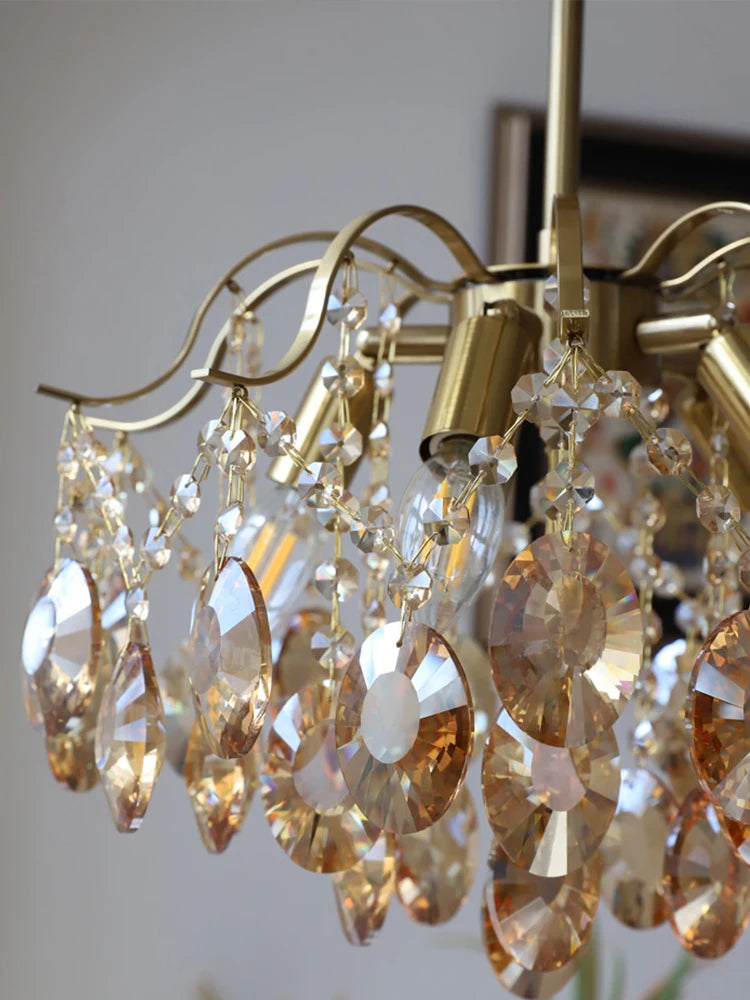 LED Crystal Pendant Chandelier