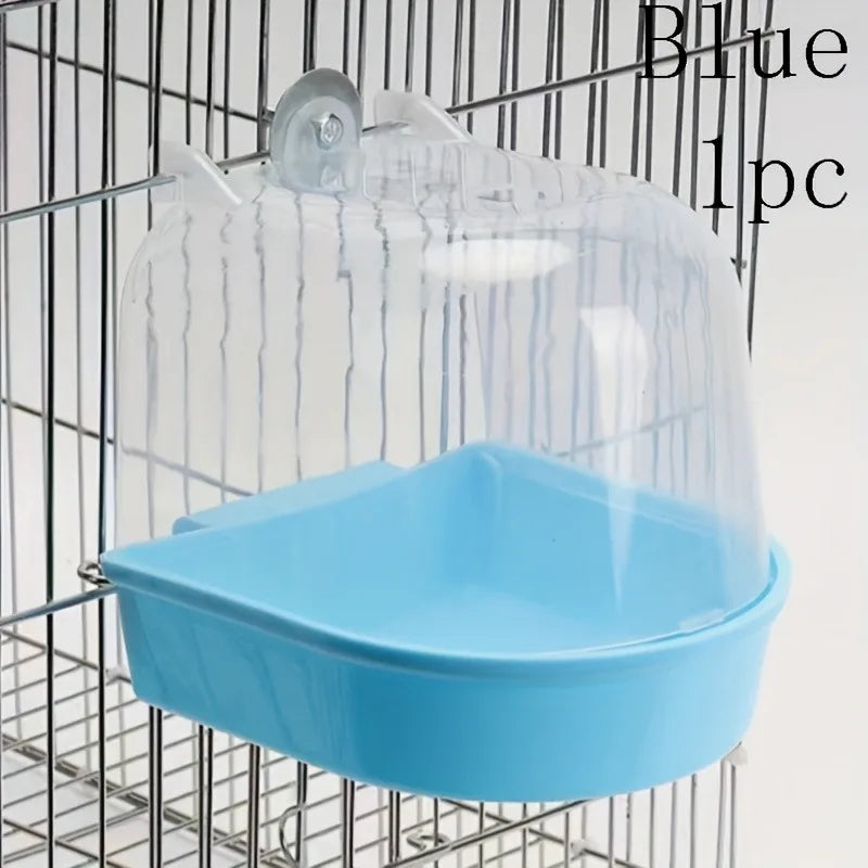 Transparent Bird Bath Tub -