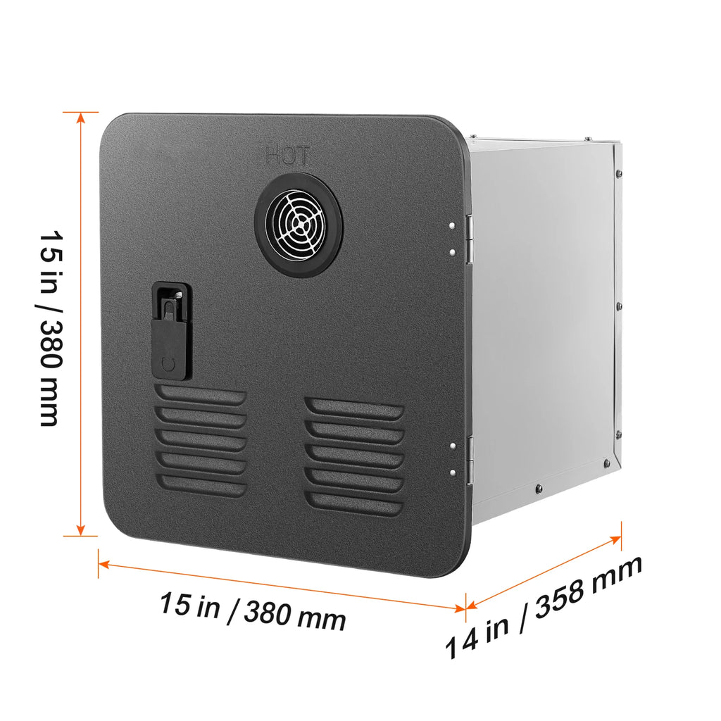 SucceBuy RV Tankless Water Heater Instant Shower 15 x 15 in  Optimized Comfort Performance Hot Water Ideal for RVers' Family