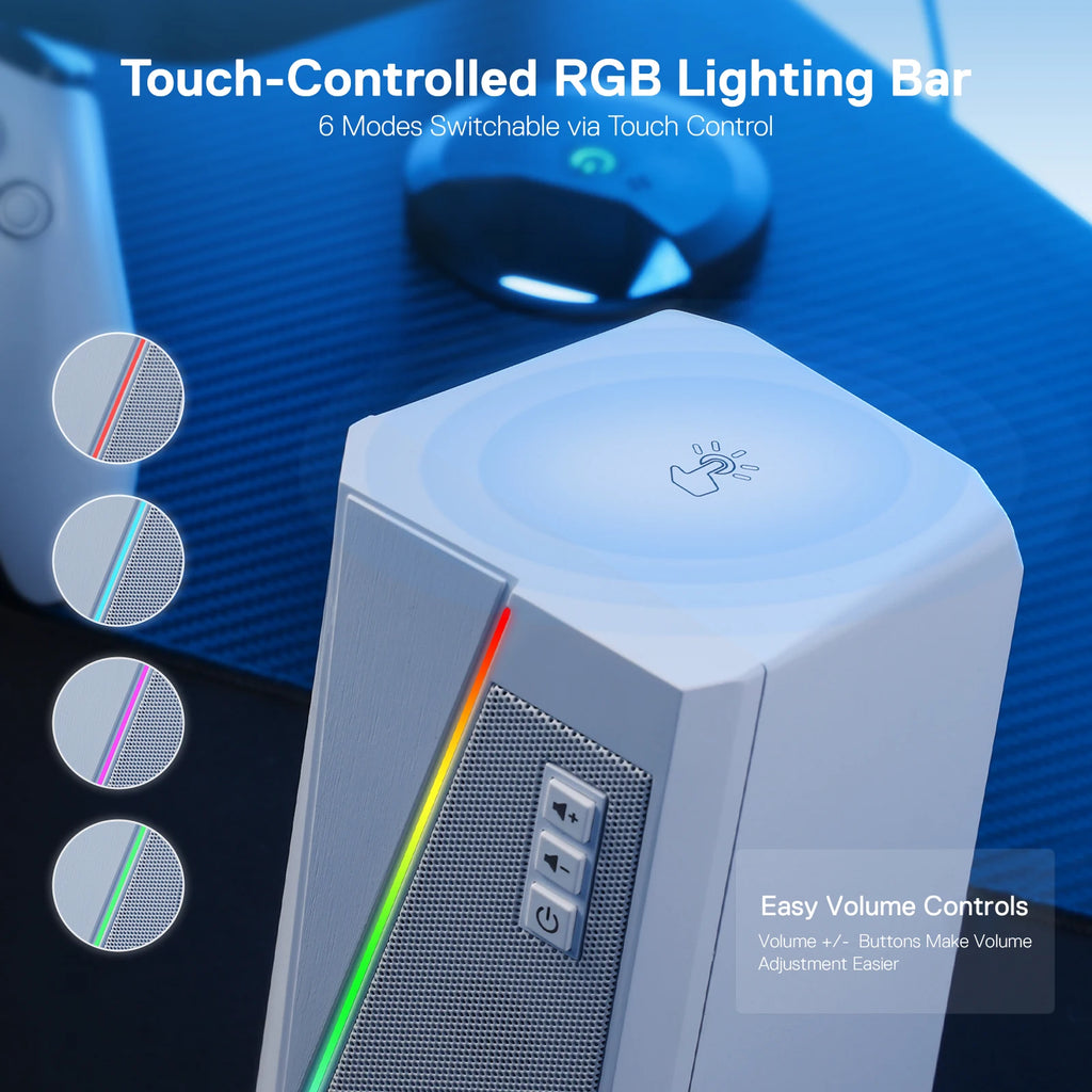 Redragon GS520 RGB Desktop Speakers,