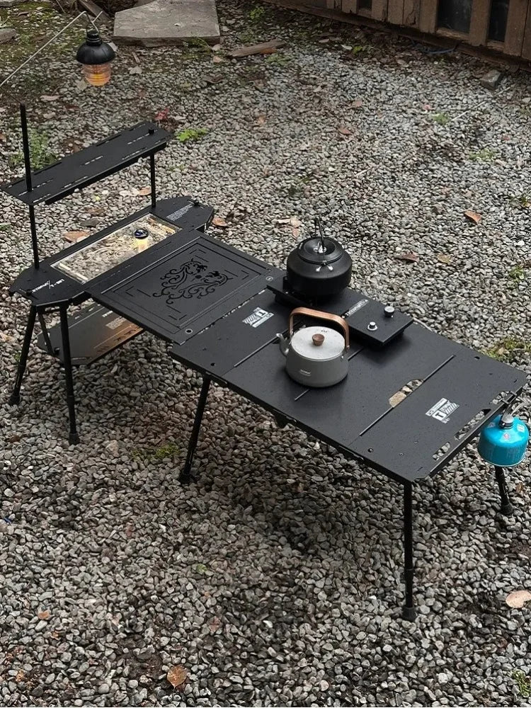 Tryhomy Outdoor 0.5 Unit Skateboard Aluminium Camping Table