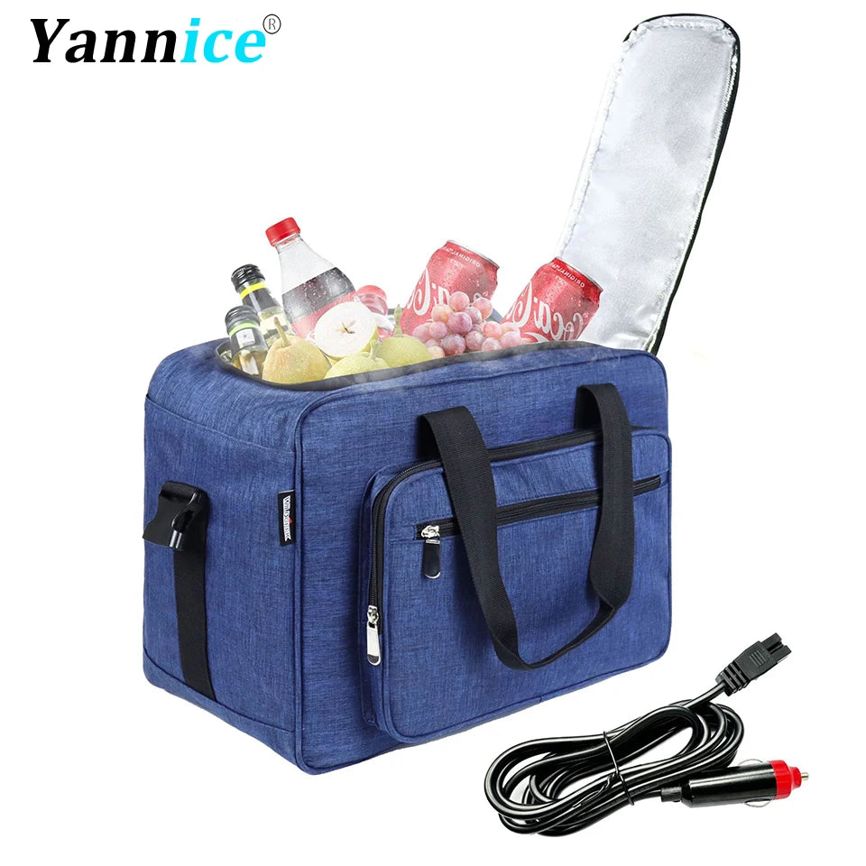 25L Foldable Insulated Cooler Warmer Bag for Car, Home, Picnic, Camping