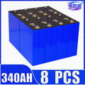 3.2V 340Ah 360Ah Grade-A Lifepo4 Rechargeable Battery Lithium Phosphate Golf Cars Travel Solar Campers Cell 12V 24V 48V Battery
