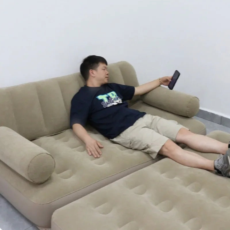 Outdoor Camping Folding Inflatable Sofa