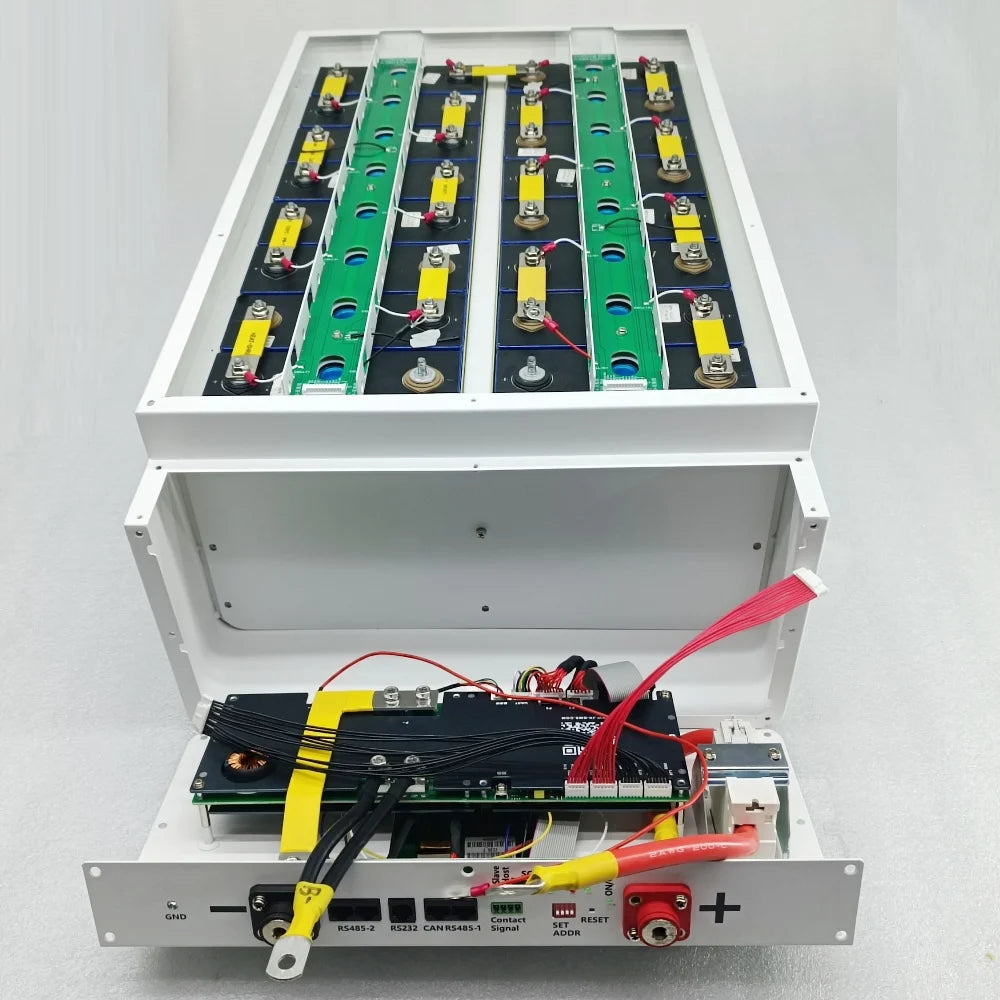 XR12 Lifepo4 Lithium Battery BOX DIY Kit For EVE CATL 280AH 302AH JK Inverter BMS V19 4.3 LCD Solar Home Energy Storage System