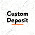 Any Size Custom Marble Seamless Stone Vanity Set, Customizable
