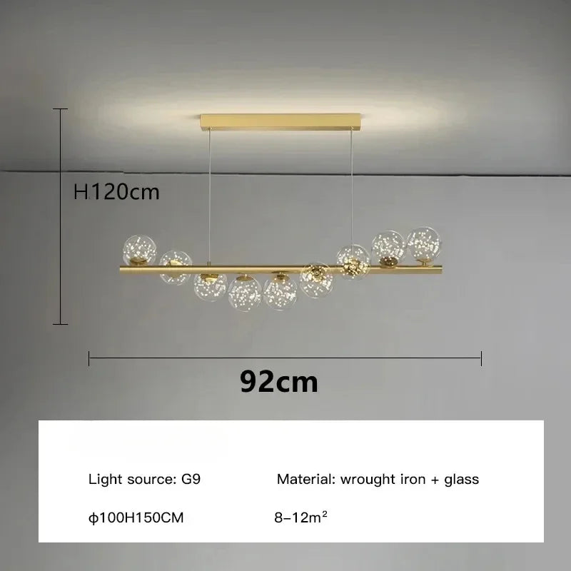 Nordic Ceiling Chandelier for Living Room Kitchen Office