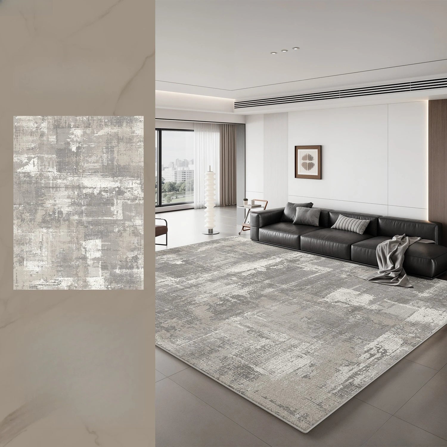 Modern Style Bedroom Decor Large Carpet Light Luxury Carpets for Living Room Fluffy Soft Lounge Floor Mat Thick Plush Study Rug
