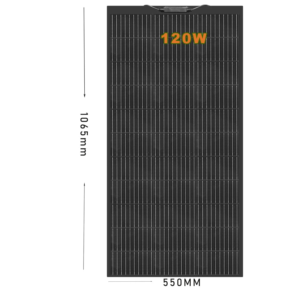 120W - 1200W Flexible Solar Panel Charger Cell 240W 360W 480W 720W