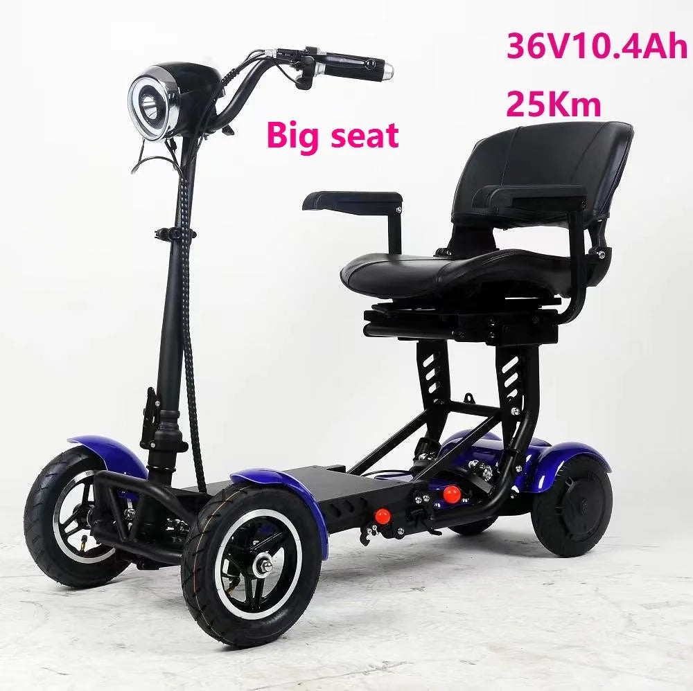 250W Foldable Smart Electric Mobility Scooter Low Speed Powerful Motor Philippine Yongkang 500W Medical mobility Scooter Cheap
