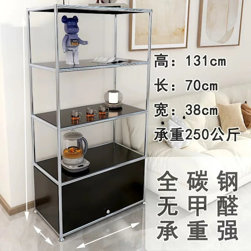 Module Living Room Multi-Layer Storage & Display Cabinet
