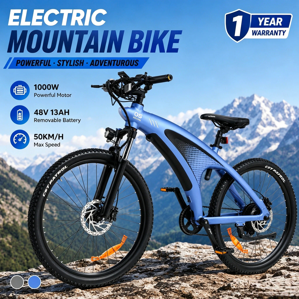HUANCI Q5 Electric Bikes for Adults 1000W 48V 13AH Ebikes