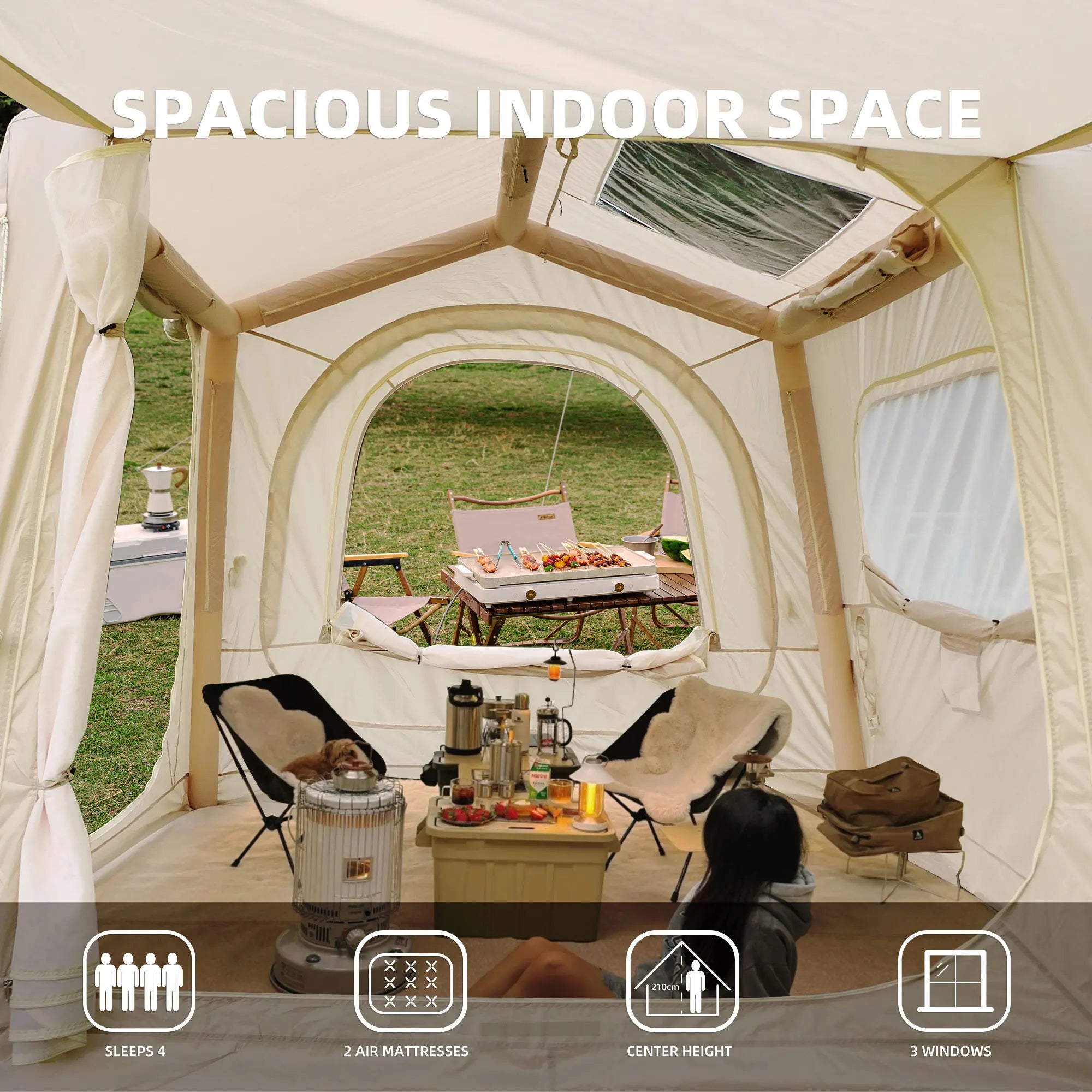 Inflatable SUV Tent for Camping