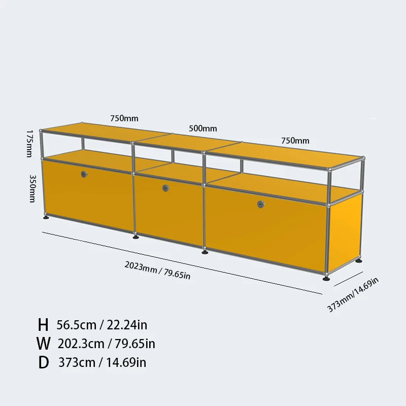 TV Stand Storage Cabinets, Corner Cabinet, Metal Storage Display Cabinet