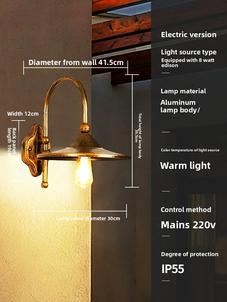 Outdoor Waterproof Solar Energy Exterior Wall Lamp