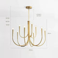 Modern French  Classic Design Branch Chandeliers