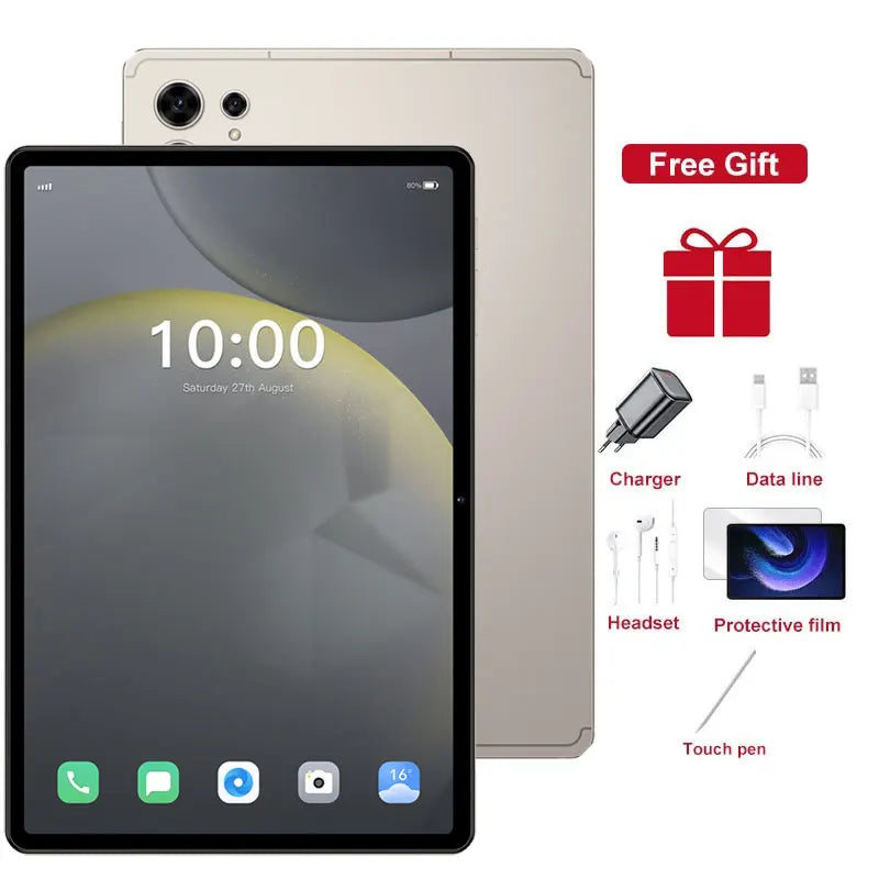 New Pad 25 Pro Tablets, High-end 22GB+2TB Android Tablet PC, Original Global Version 5G Dual SIM WiFi GPS