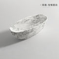 Any Size Custom Premium Marble Freestanding Bathtub One Piece Double Soaking Tub Luxury Home Hotel Villa Guesthouse Bathroom Tub