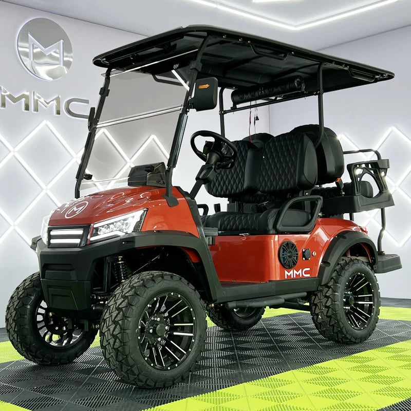 Golf Car Buggy, 48/60/72V Solar Panel Electric Golf Carts