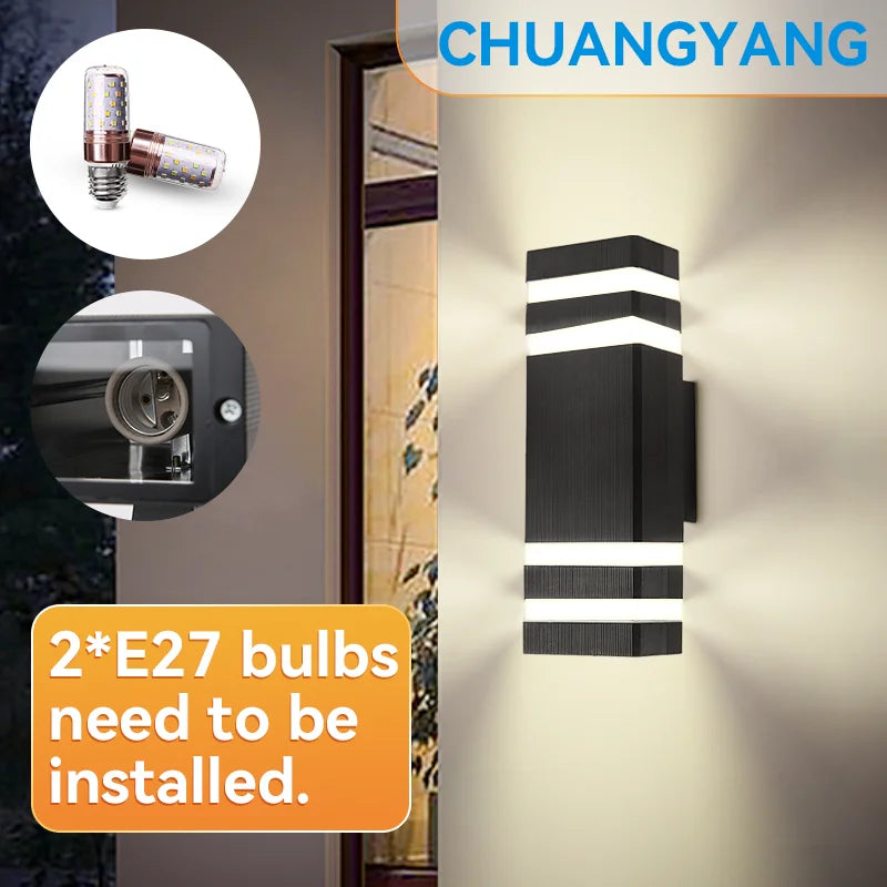 CHUANGYANG Led Outdoor Porch Light/Indoor Wall Light