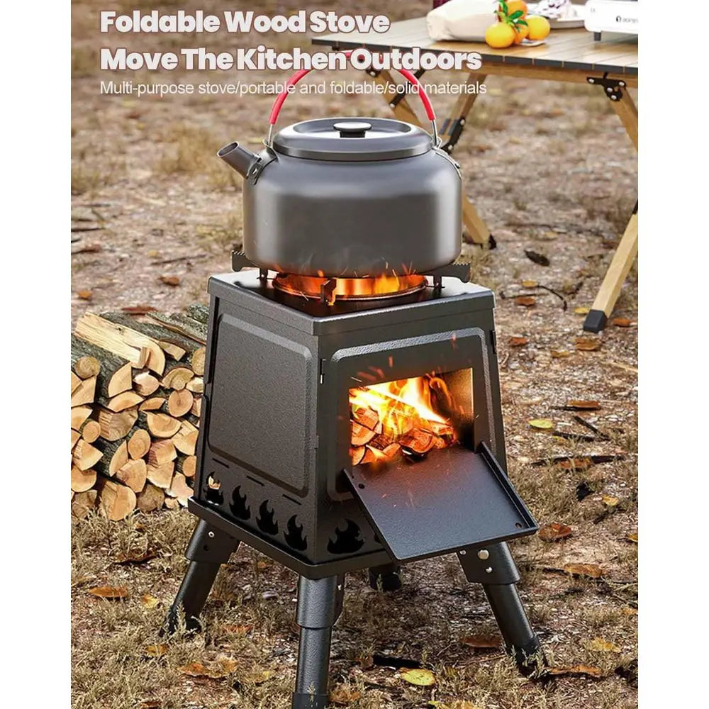 Portable Wood Burning Camping Stove