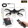 192led Solar Powered Light for Indoor and Outdoor, 1000LM Dual Motion Sensor Solar Pendant Light