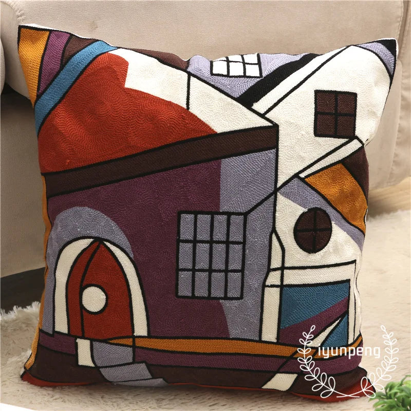 Abstract Creative Cushion Covers, Decorative Throw Pillowcases