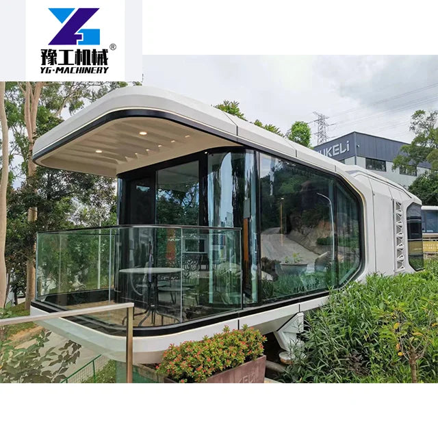 Customized Modern Luxury Sleep Pod Capsule Cabin Container Home Prefab House For Outdoor Mobile Hotels Durable Steel Material