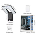 Foldable LED Solar Light Outdoor Wall Lamp 120° Motion Sensor Waterproof Street Light 3 Modes Garden Decor Spotlights Lamp