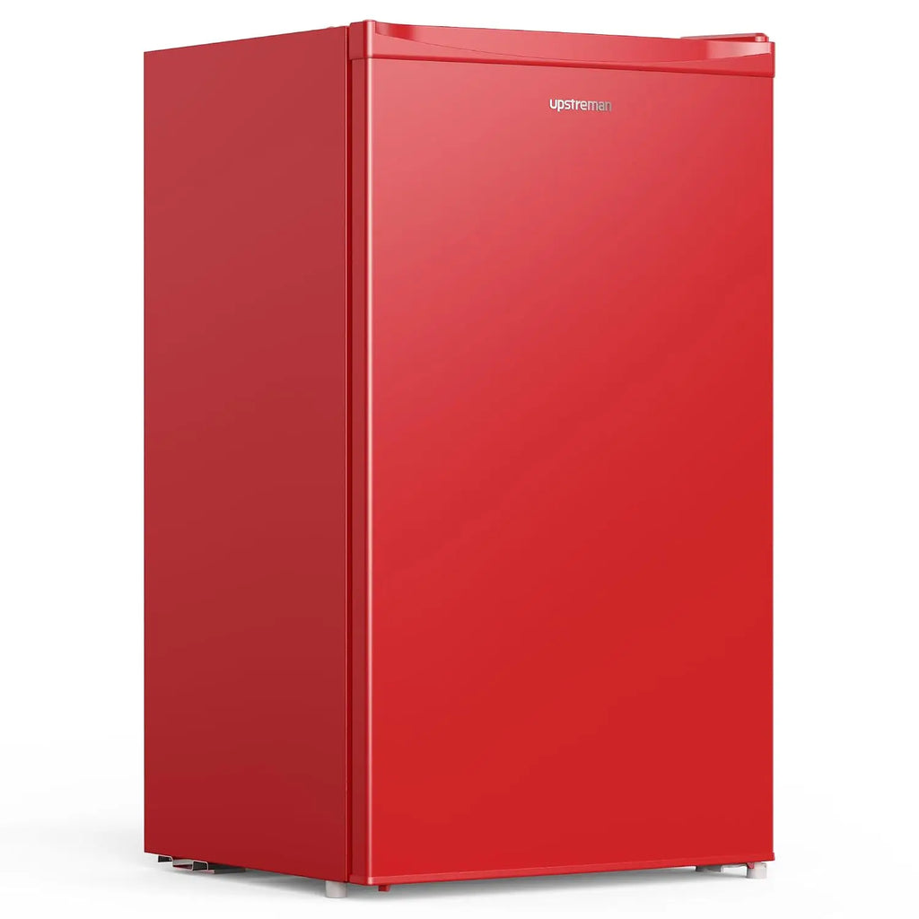 3.2 Cu.Ft Mini Fridge with Freezer, Single Door Compact Refrigerator, Adjustable Thermostat, Small Refrigerator for, Custom