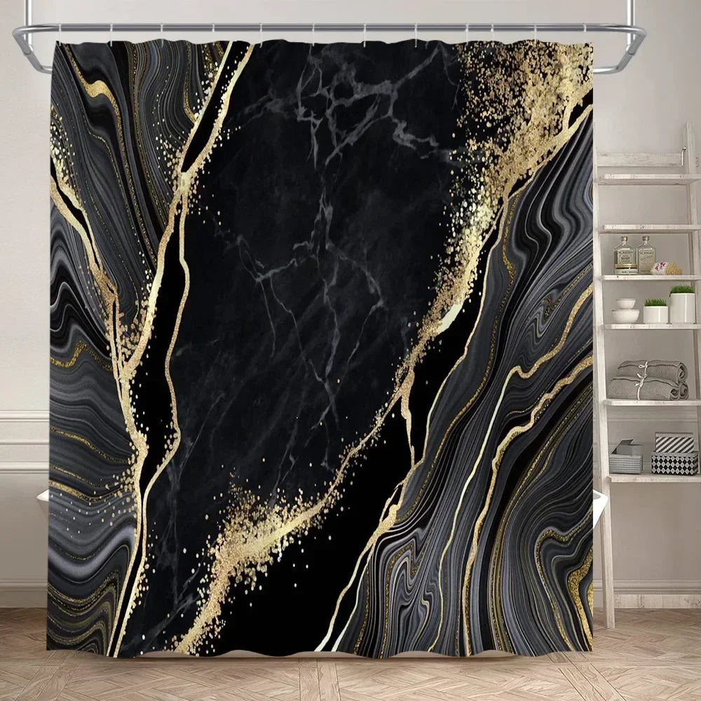 Abstract Art Bathroom Decor Door Rug Bath Mat Toilet Lid Cover