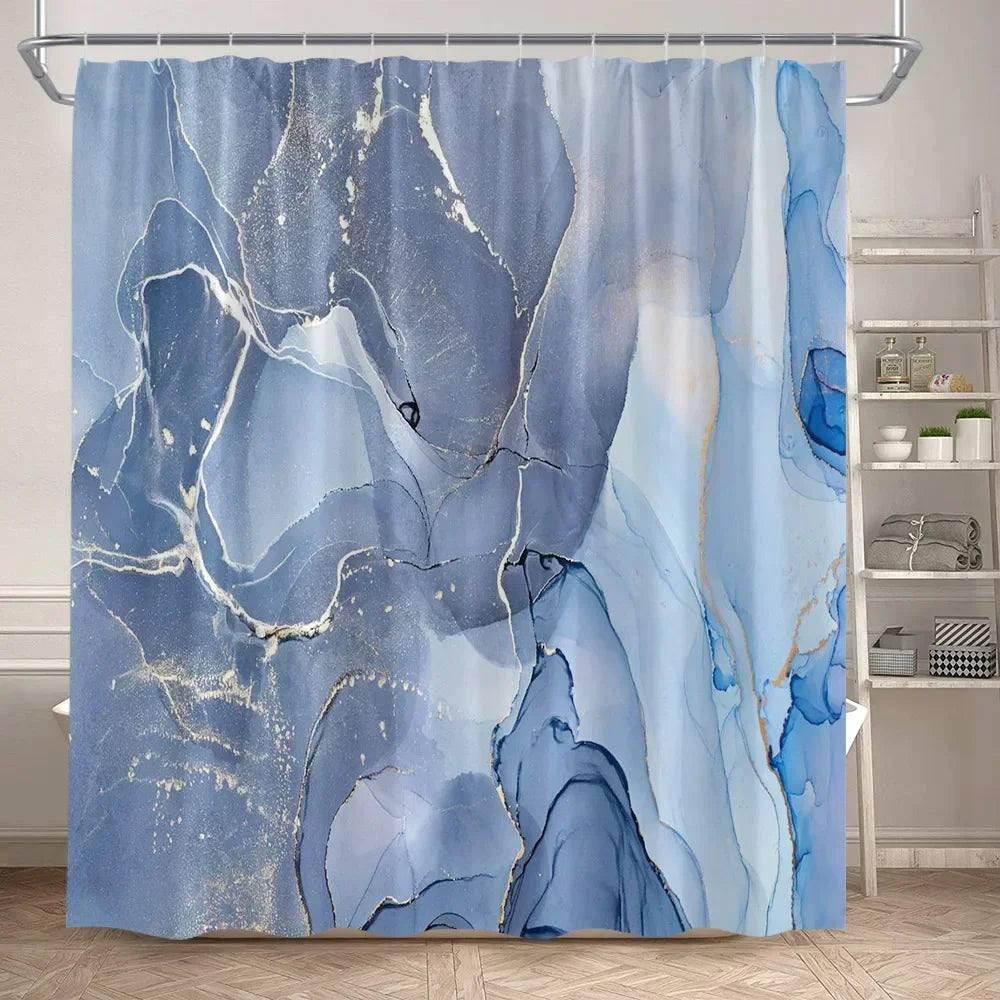 Abstract Art Bathroom Decor Door Rug Bath Mat Toilet Lid Cover