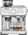 Espresso Machine Built-in Grinder,