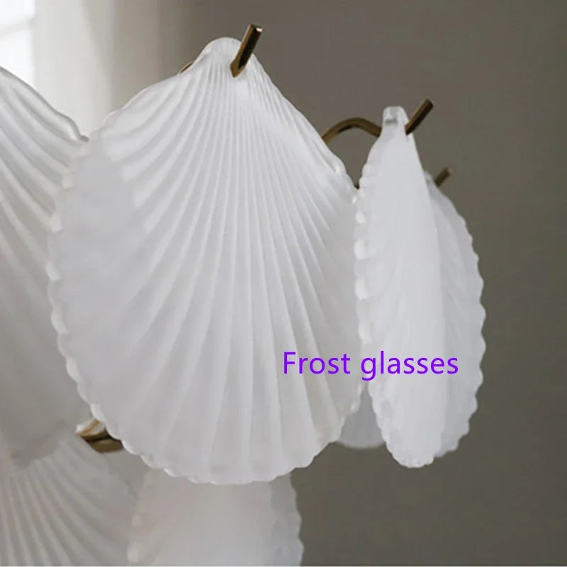 Modern Creative Shell Glass LED Chandelier