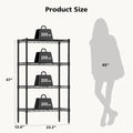 JHK 3-5 Tier Metal Wire Storage Shelves