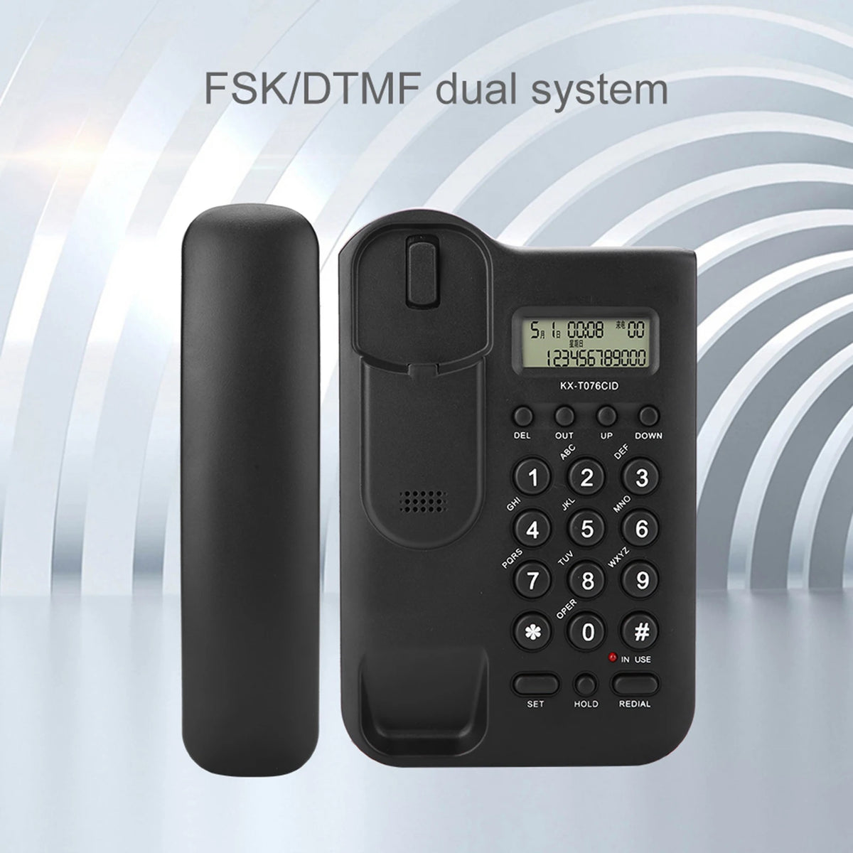 Wired Desktop, Wall Landline Telephone
