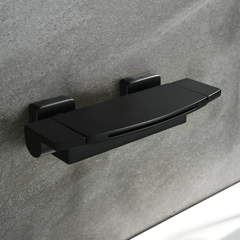 Waterfall Tub Faucet, Dual Handles