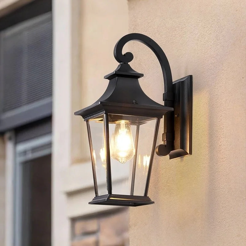 New Style American-Style Outdoor Solar Wall Lamp
