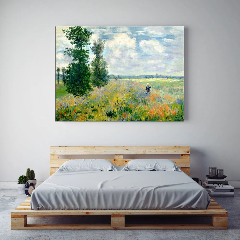 100% Handmade Impressionism Landscape Oil Painting on Linen Canvas