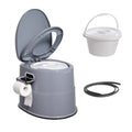 SucceBuy Portable Toilet for Camping Porta Potty with 1.3G Detachable Inner Bucket TravelToilet for OutdoorCamping LongRoad Trip