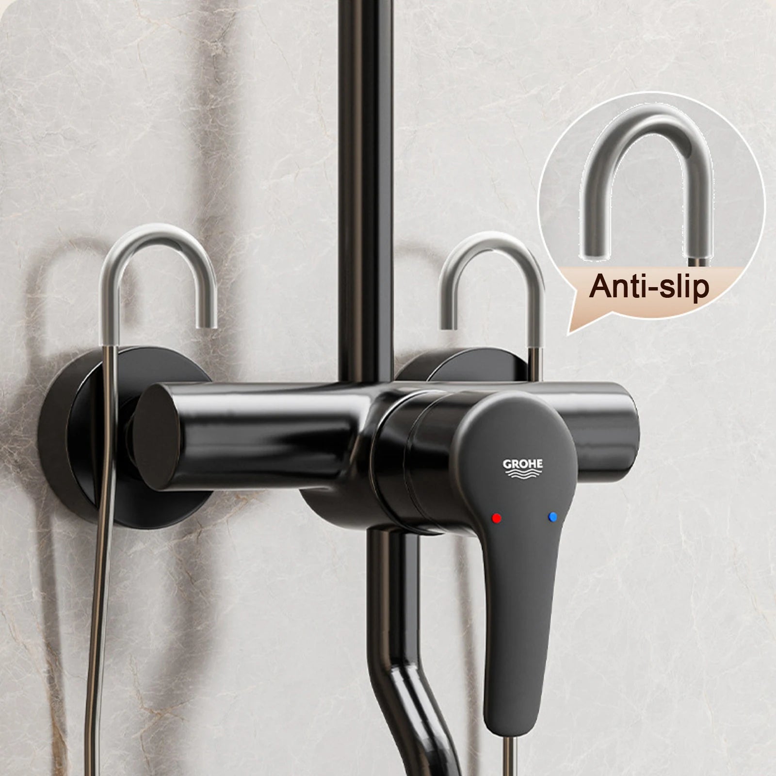 Convenient Toilet Shower Rack with No Drilling Installation Bathroom Storage Aluminum Basket for Shower Room and Bath Products